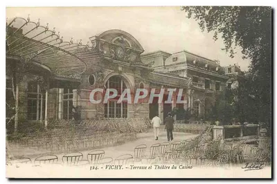 Vichy - A Terrasse e Teatro do Casino — Labet, n° 324