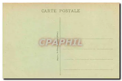 Vichy - The Monumental Gate of the Old Park and Wilson Street — Publisher Ideal, No. 355 — Back