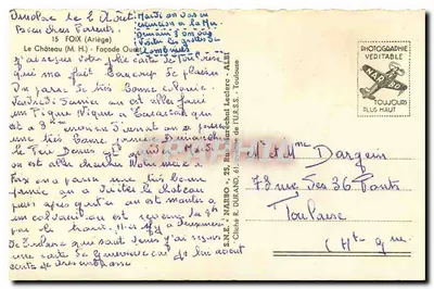 Castelo de Foix — Fachada Oeste — Norbo — Verso