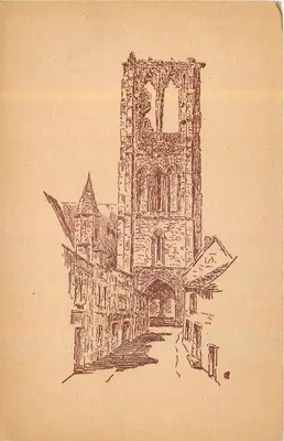 Larchant (La Tour) — vista da torre