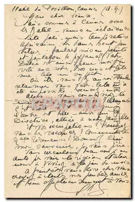 Cannes — Ogólny widok z Kalifornii — La Côte d'Azur — Rewers