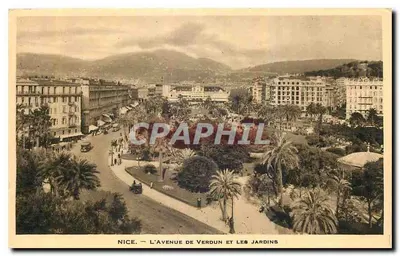 Nice — L'Avenue de Verdun et les Jardins