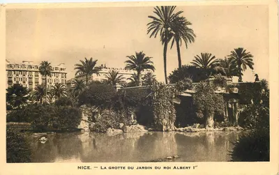 Nice — A Gruta do Jardim do Rei Albert Ier — editor não visível