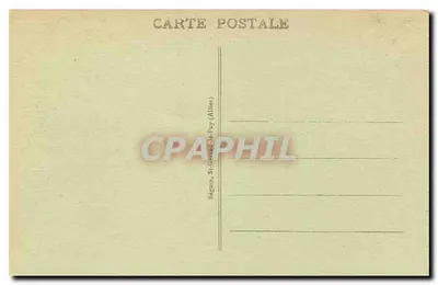 Vichy — Quais rzeki Allier — Graphil — Rewers