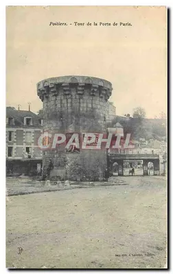 Poltiers - Torre da Porta de Paris — Imp. J. Lévrier, Poltiers