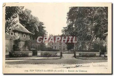 Fontenay-les-Briis (S.-et-O.) — Wejście do zamku — L. Bailé, Fotograf