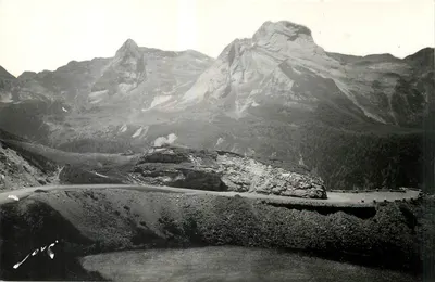 Col d'Aubisque — Alle Cime Bianche — Ed. JOVÉ, Pau B.P.