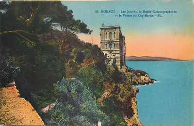 Mônaco — Os Jardins, o Museu Oceanoográfico e a Ponta do Cap-Martin — F.L.