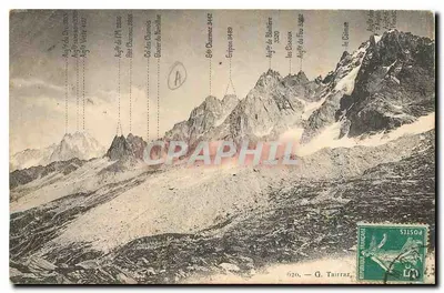 Vista das Alpes - Mont Blanc - G. Taiffraz