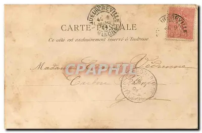 Cherbourg — Le Roule — editor desconhecido, número de série não visível — Verso