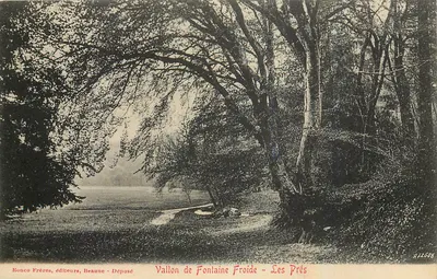Vallon de Fontaine Froide - Les Prés — Ronco Frères, wydawcy, Beaune - Déposé