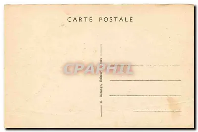Lavardin (L.-et-Ch) — O Castelo — Mon. hist. XIIe, XIVe, XVe R.D. — Verso