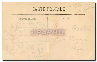 Marseille — Bulwar Baille i Fontaine Cantini — Wydawca L.L. n°341 — Rewers