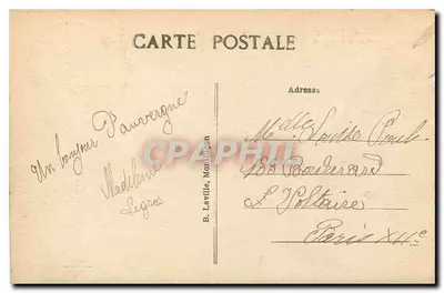 Dolina Sicoule — Zamek CHOUVIGNY — Trasa z Châteauneuf-les-Bains do Ebreull i Gannat — Rewers