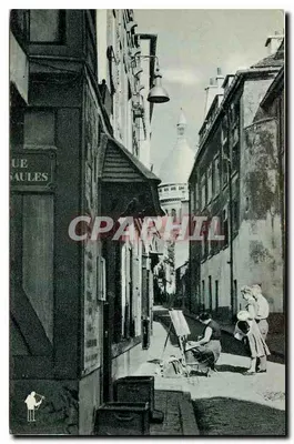 Rue Caulles — Paris - Velho Montmartre — Sociedade Metropolitana de Edição, Paris