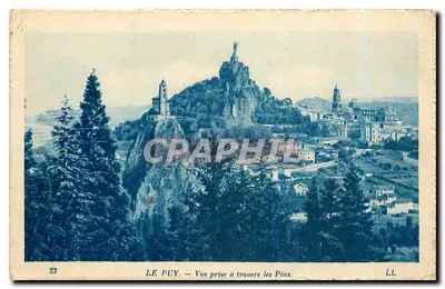 Le Puy — Widok z Przez Piny — LL