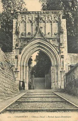 Chambéry — Castelo Ducal — Portal Saint-Dominique — Editor: Edições Chambéry, n° 272