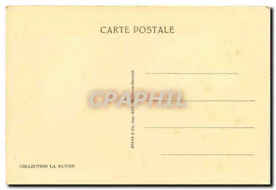Annecy — O lago e o Hotel Imperial — Braun & Cie, Imp. Dornach — Verso