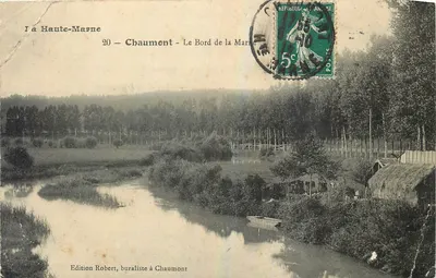 Chaumont - A margem da Marne — Edição Robert, buralista em Chaumont