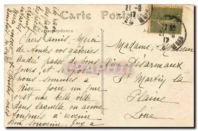 NICE (Alpes-Maritimes) — Jardin Public i Mont Boron — ND. Fot. — Rewers