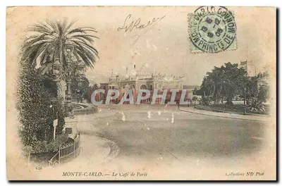 Monte-Carlo — O Café de Paris — Coleções ND Fot n°626