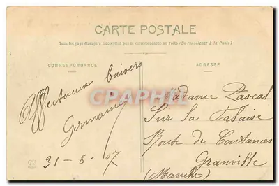 Pyrène (1. seria) — Luchon — Jeziora Port de Venasque — Fototypia Labouche Frères, Toulouse — Rewers
