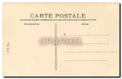 La Châtre (Indre) — Praça de George Sand — Editora E. Laveau, Editora - La Châtre — Verso