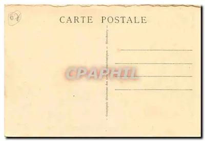 Strasburg — Plac Republiki i Pałac na Rzecze — nr 370, wydawca Compagnie Maritime des Arts Décoratifs — Rewers