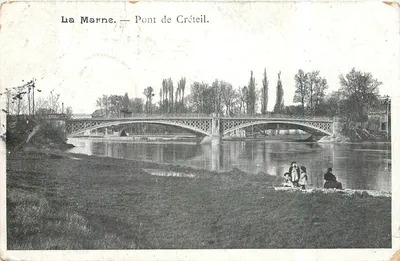 A Marne — Ponte de Créteil — Editor não identificado, número de série não visível