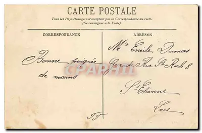 Vizille — O Castelo e o Parque — LL — Verso
