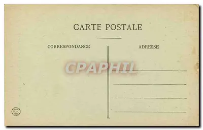 Cosne-d'Allier (Allier) — Interior da Igreja — Ed. Charnel n°383 — Verso