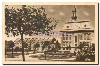 Villefranche-sur-Saône — Nova prefeitura e mercado coberto — Combier Imp. Macon