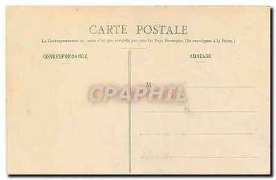 Biarritz Pittoresque — Le Rocher de la Vierge pendant la tempête — Édition A. Simons - Chiché Buffon, n° 117 — Rewers