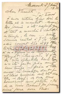 La Bourboule — Ogólny widok — g.d’O. - 1881 — Rewers