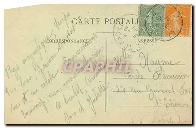 Okręgi GRENObLE — Mosty Claix i Przełęcz Arc — É.R. — n°176 — Rewers