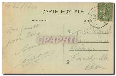 N.-D. de Valfleur - Pamiątka z N.-D. de Valfleur - Wydawca nieznany, nr 728 — Rewers