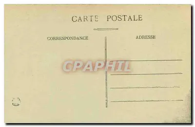Stary Dwór w Rochetaillée — ruiny z XIV wieku, odbudowane w 1830 — wydawca M. Petit, St-Etienne — Rewers