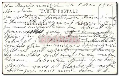 Bouquet de marguerites — Offrande du Cœur — éditeur inconnu — Reverso
