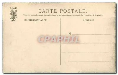 Paris — Jardim do Grand Palais — J.L.C. — Verso