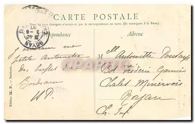 Bordeaux — A Porta da Grande Campanha — Edição M. F. Bordeaux — Verso