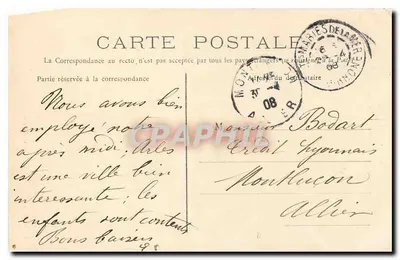 Arles — Les Aliscamps — Aleja Grobów Rzymskich — Foto Douzoun, okulista, Arles-sur-Rhône — Rewers
