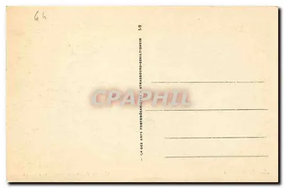 Biarritz — Efeito de Ondas no rochedo da Virgem — A.P. 186 — Verso