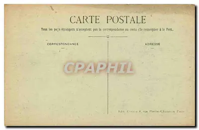 París — Panorama de los Ocho Puentes — C.M. n°242 — Reverso