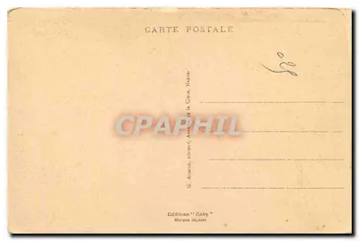 La Rochelle — Torre de la Gran Torre del Reloj y Estatua del Almirante Duperré — G. Arnaud, editor 'Gaby', Nantes — Reverso