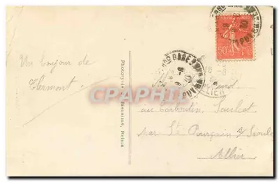 NOTRE-DAME-du-PORT — Virgem amamentando — Lefevre Conton — Verso