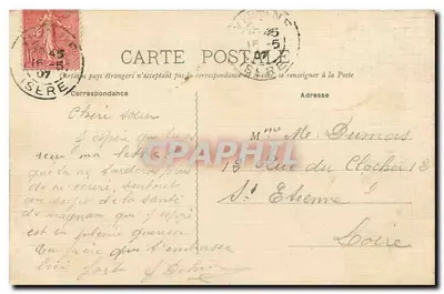 Um canto do Jardim da Cidade — Vienne, Yonne — Cliché C. D. - Blanchard, editor, Vienne — Verso