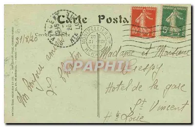 Montpellier — Fontanna Trzech Aniołów — Jho n°9 — Rewers