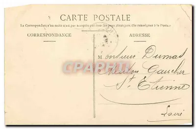 Montélimar — Jezioro w ogrodzie publicznym — Librairie E. Baume, Montélimar — Rewers