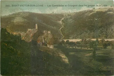 Saint-Victor-sur-Loire — As Camaldules e Grangent nas gargantas do Loire — Editor: Ernest Rhodier, Paris