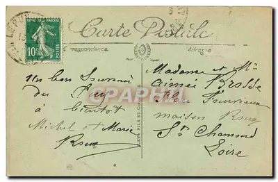 Le Puy — Plein du Breuil — LL. n°27 — Achterkant